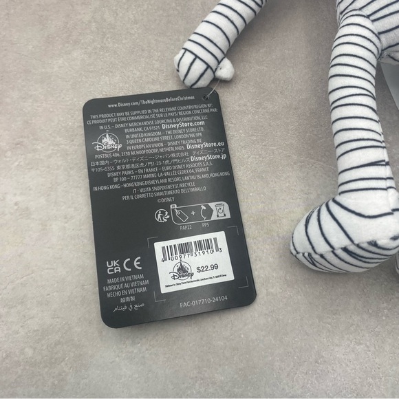 Disney Parks NBC Mummy Boy Plush Nightmare Before Christmas 2024 Glow Eye Gifts - Picture 4 of 5